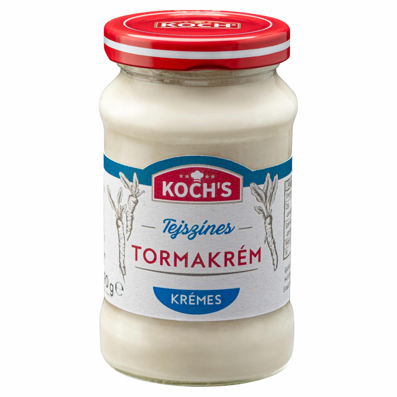 Képek - KOCHs tejszínes tormakrém 190 g