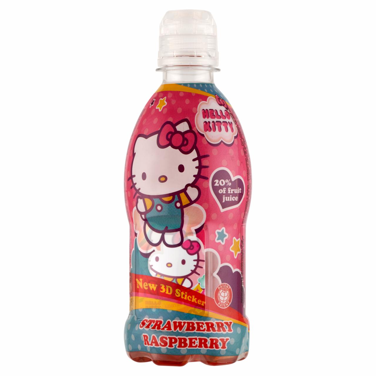 Képek - Vitamizu Hello Kitty szénsavmentes epres-málnás ital gyerekeknek vitaminokkal 350 ml