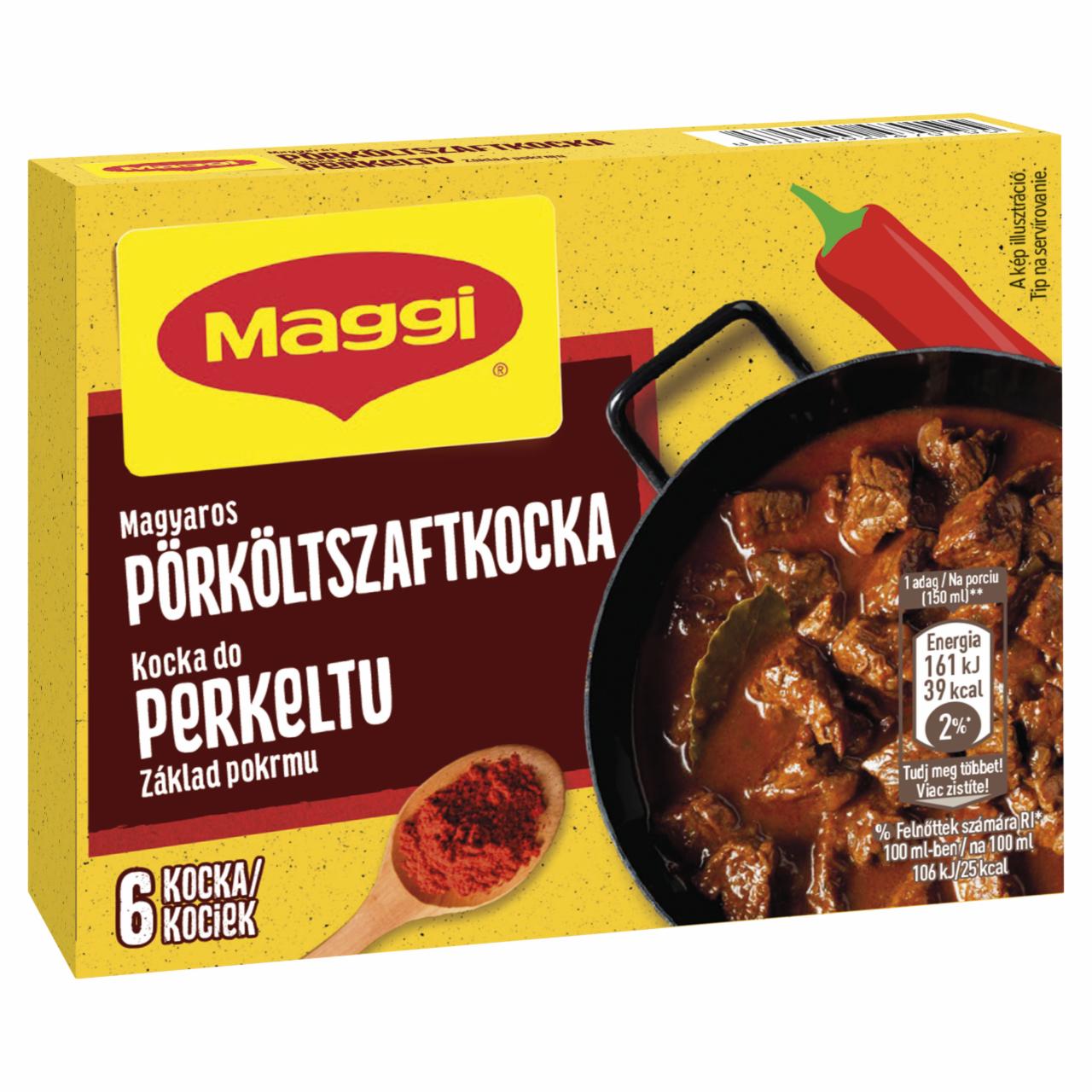 Képek - Maggi Magyaros pörköltszaftkocka 60 g