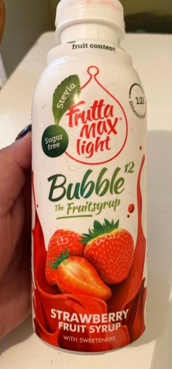 Képek - Bubble the Fruitsyrup Strawberry Frutta Max Light