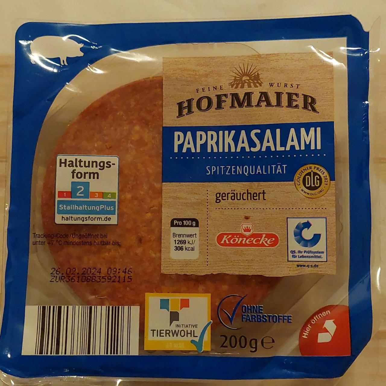 Képek - Paprikás szalámi Hofmaier