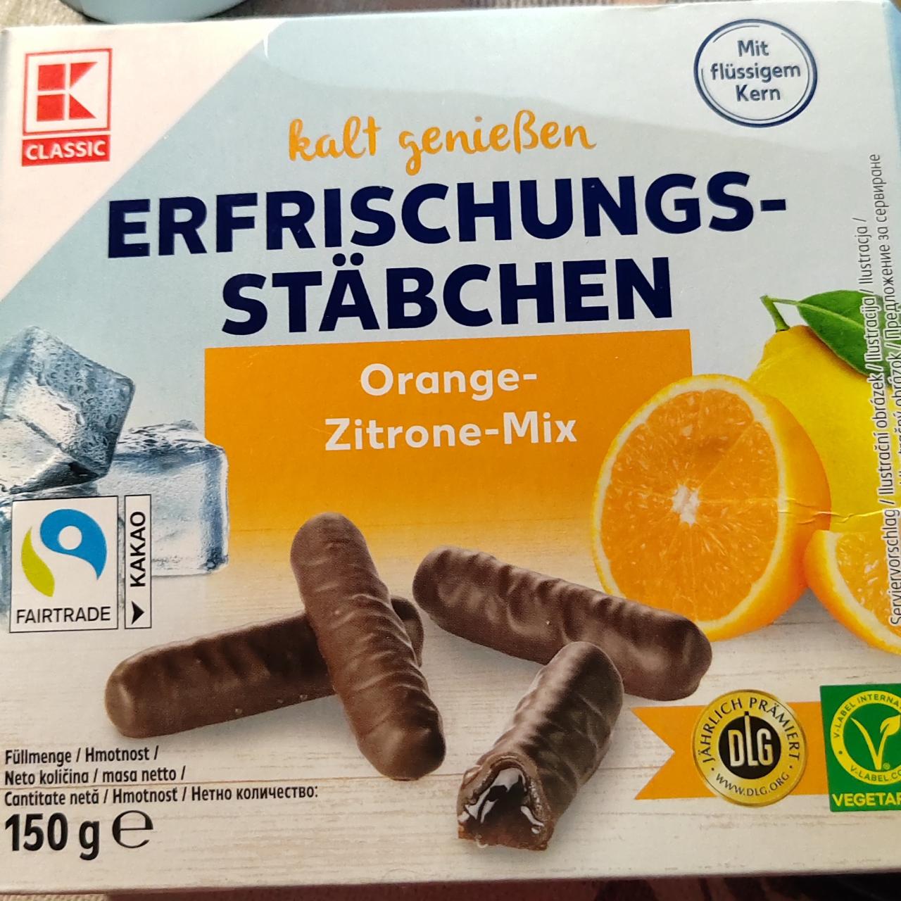 Képek - Erfrischungs-stäbchen Orange-Zitrone - Mix K-Classic