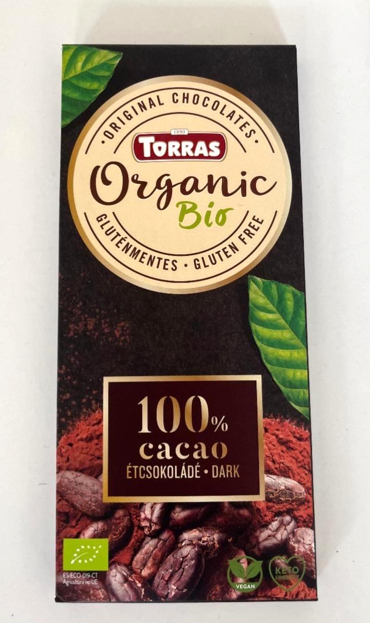 Képek - Organic Bio 100% Dark chocolate Torras