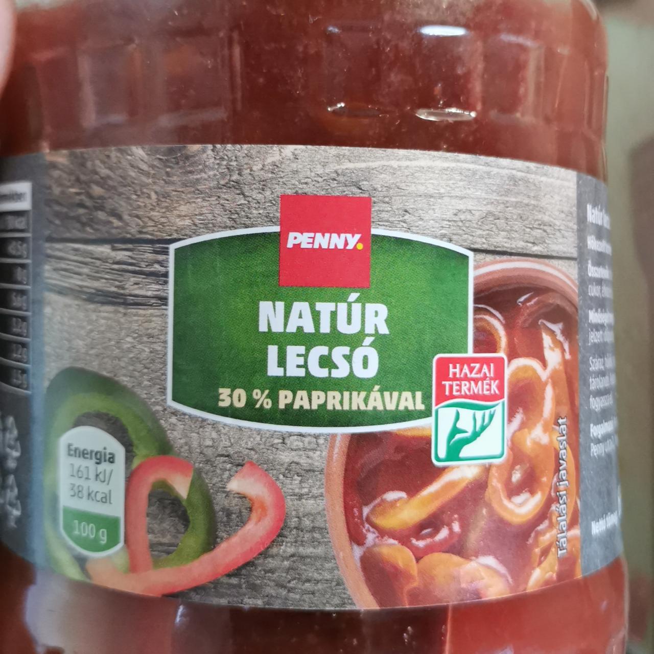 Képek - Natúr lecsó 30% paprikával Penny