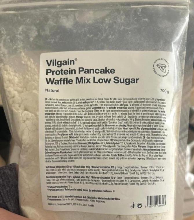 Képek - Protein Pancake Waffle Mix Low Sugar Natural Vilgain