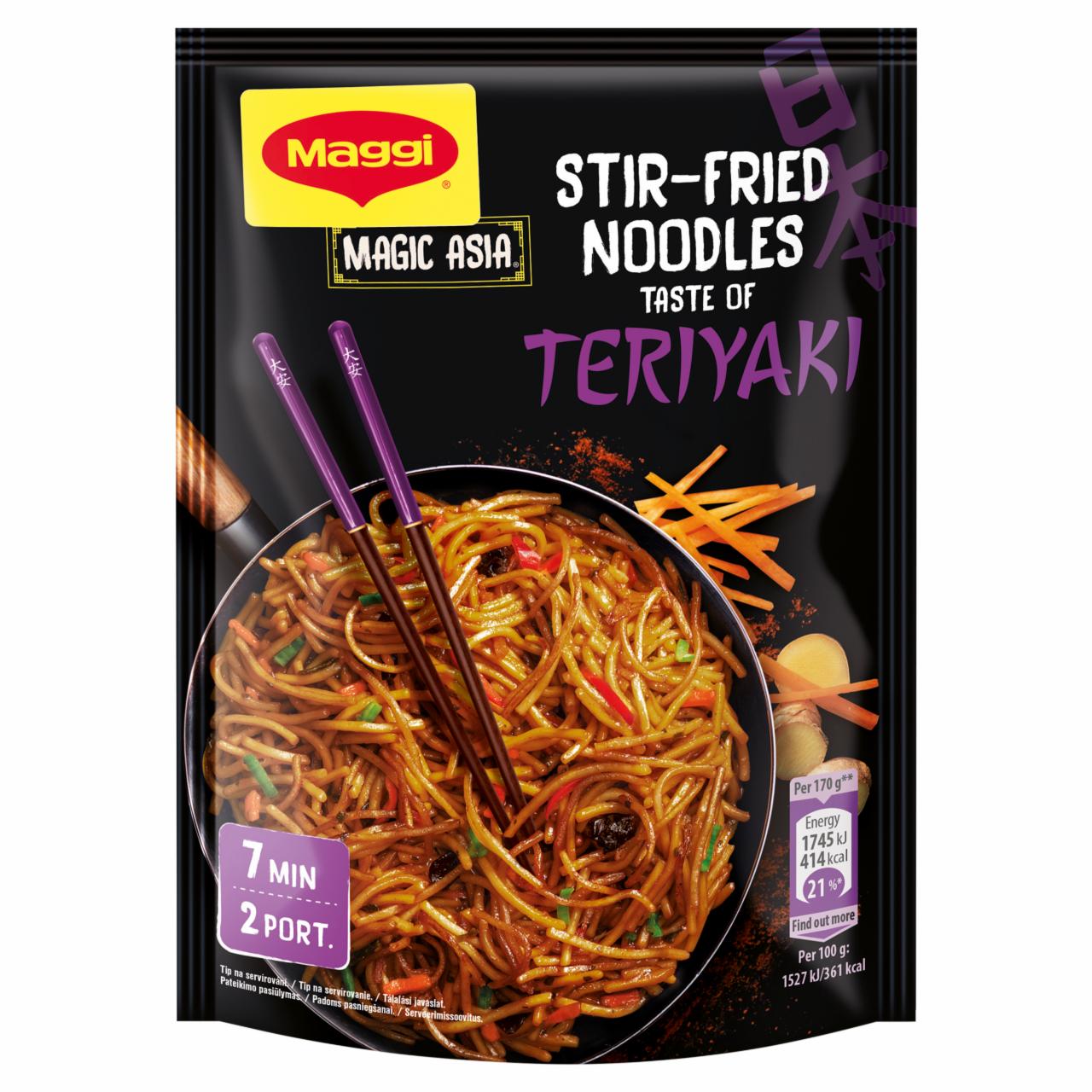 Képek - Maggi Magic Asia pirított tészta teriyaki szósszal 130 g