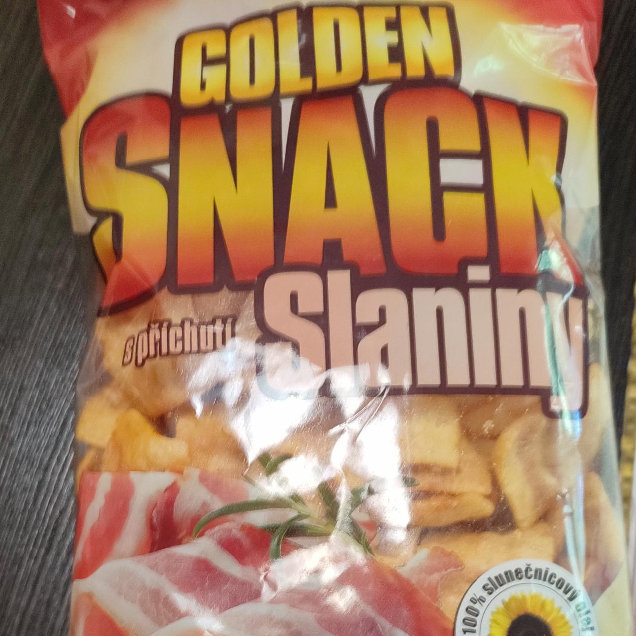 Képek - Golden snack s příchutí slaniny