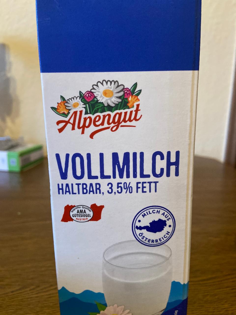 Képek - Vollmilch 3,5% Alpengut