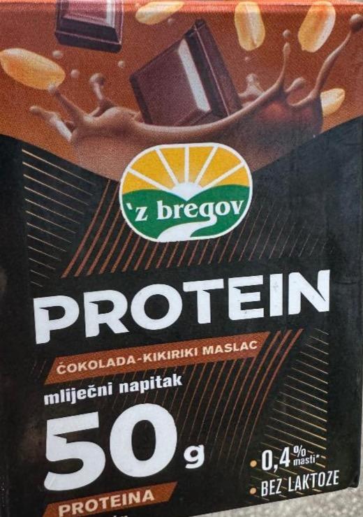 Képek - Protein čokolada-kikiriki maslac mliječni napitak 'z bregov