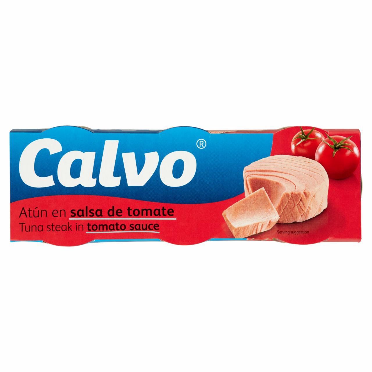 Képek - Calvo tonhal paradicsomos szószban 3 x 80 g