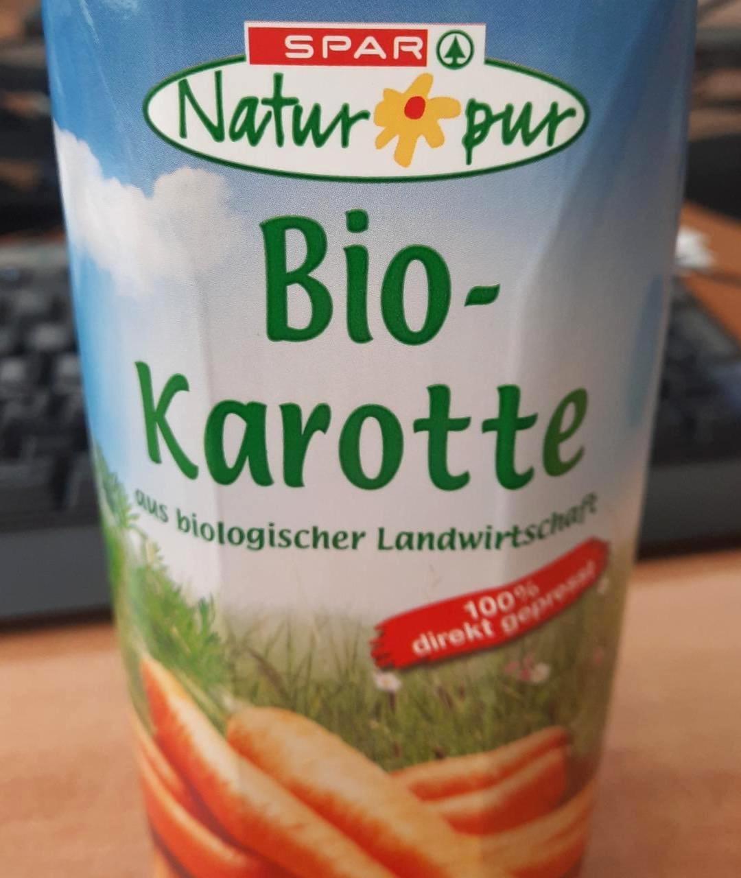 Képek - Bio sárgarépalé Spar Natur Pur