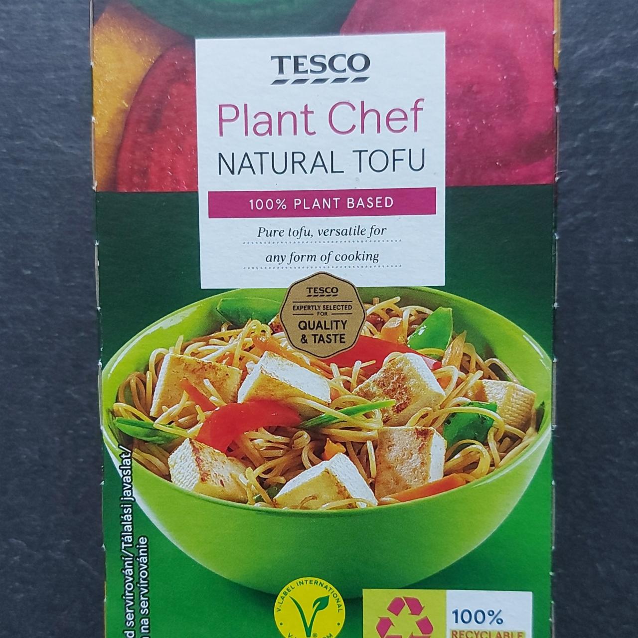 Képek - Plant chef natural tofu Tesco