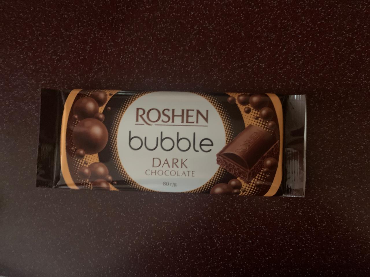 Képek - Dark Bubble étcsokoládé Roshen