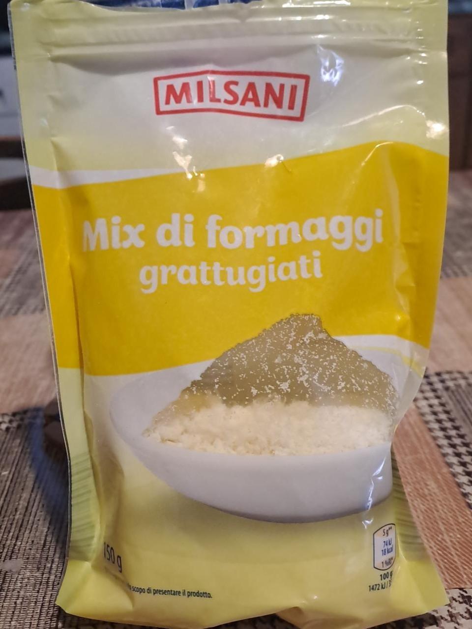 Képek - Mix di formaggi grattugiati Milsani