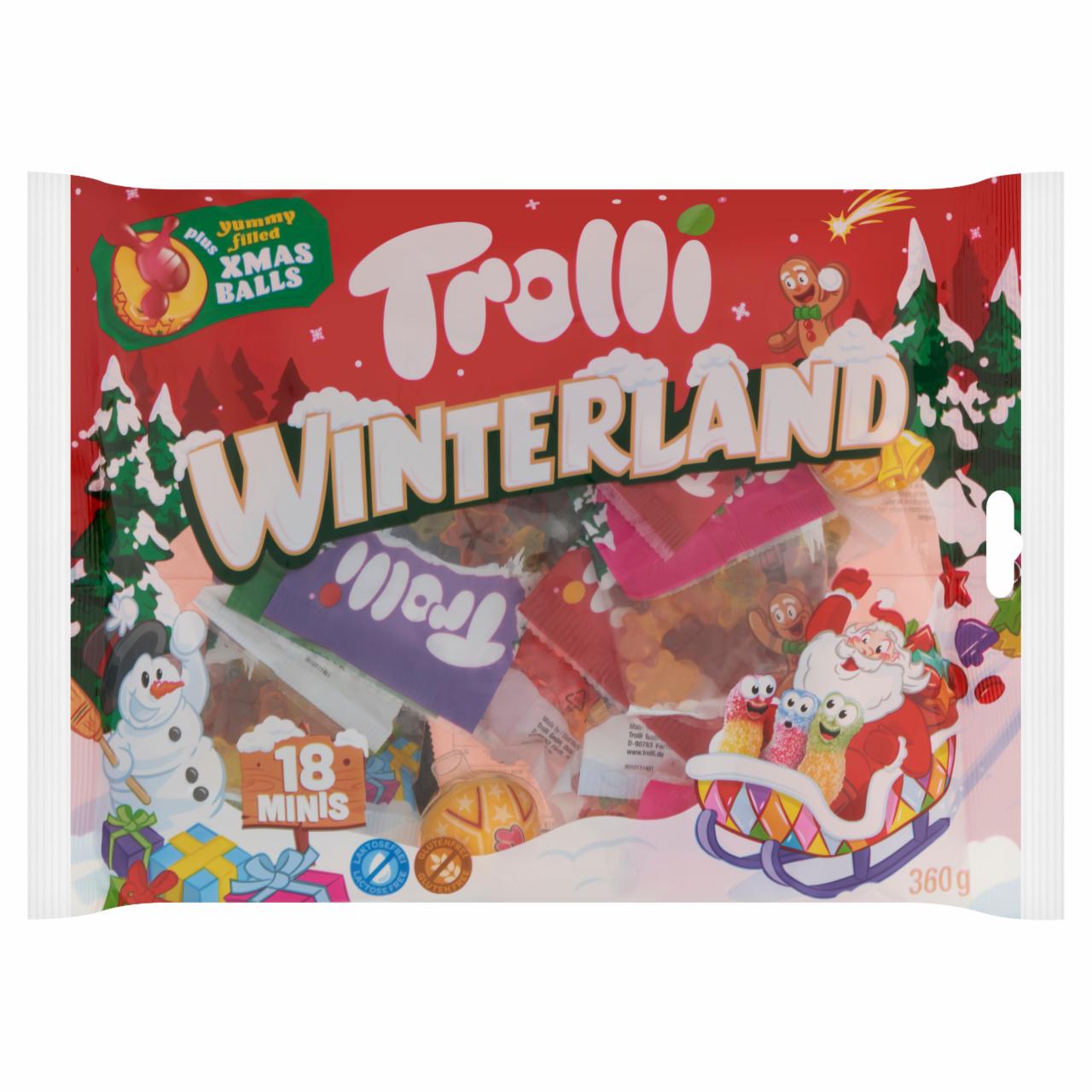 Képek - Trolli Winterland gumicukorka habcukorka 360 g