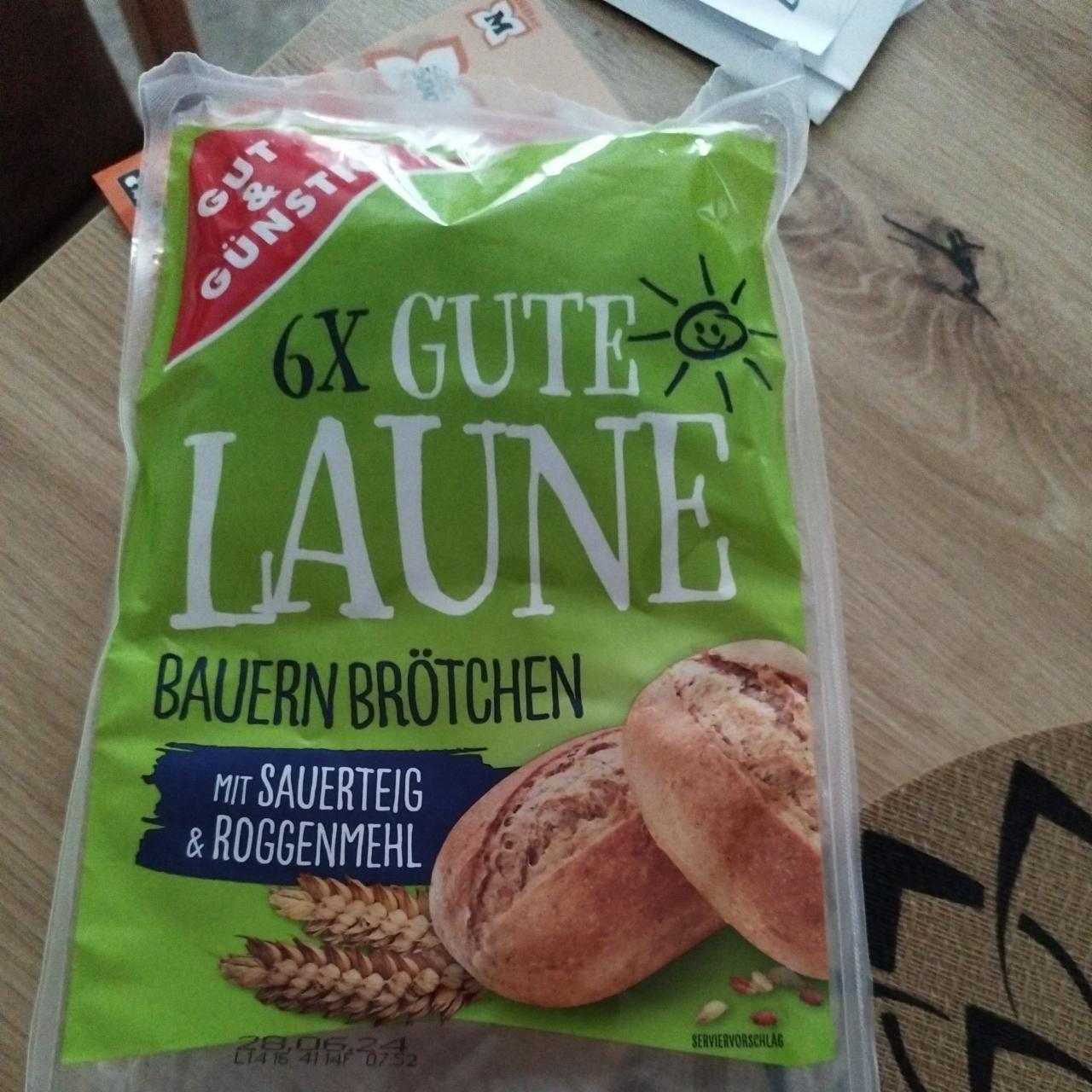 Képek - Bauerbrötchen mit sauerteig & roggenmehl Gut&Günstig