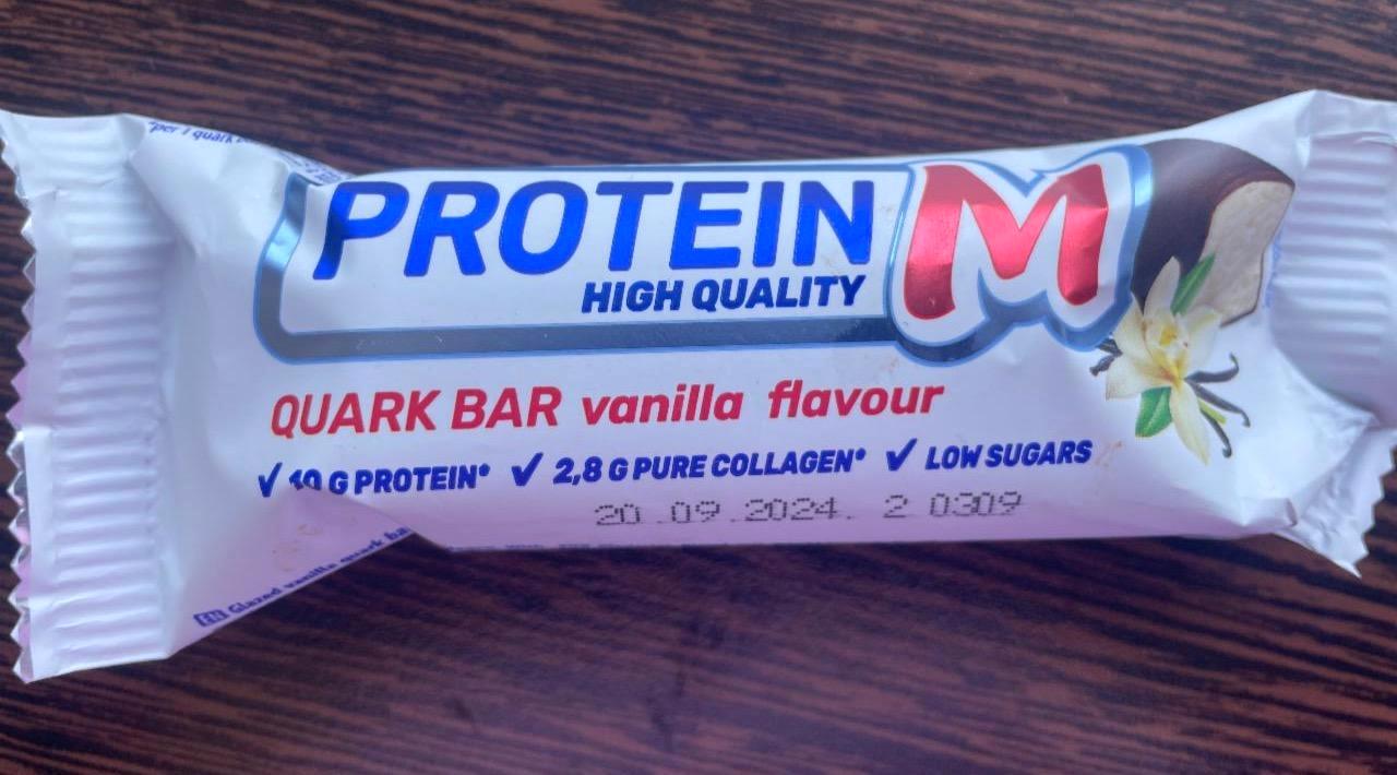 Képek - Quark bar vanilla flavour ProteinM