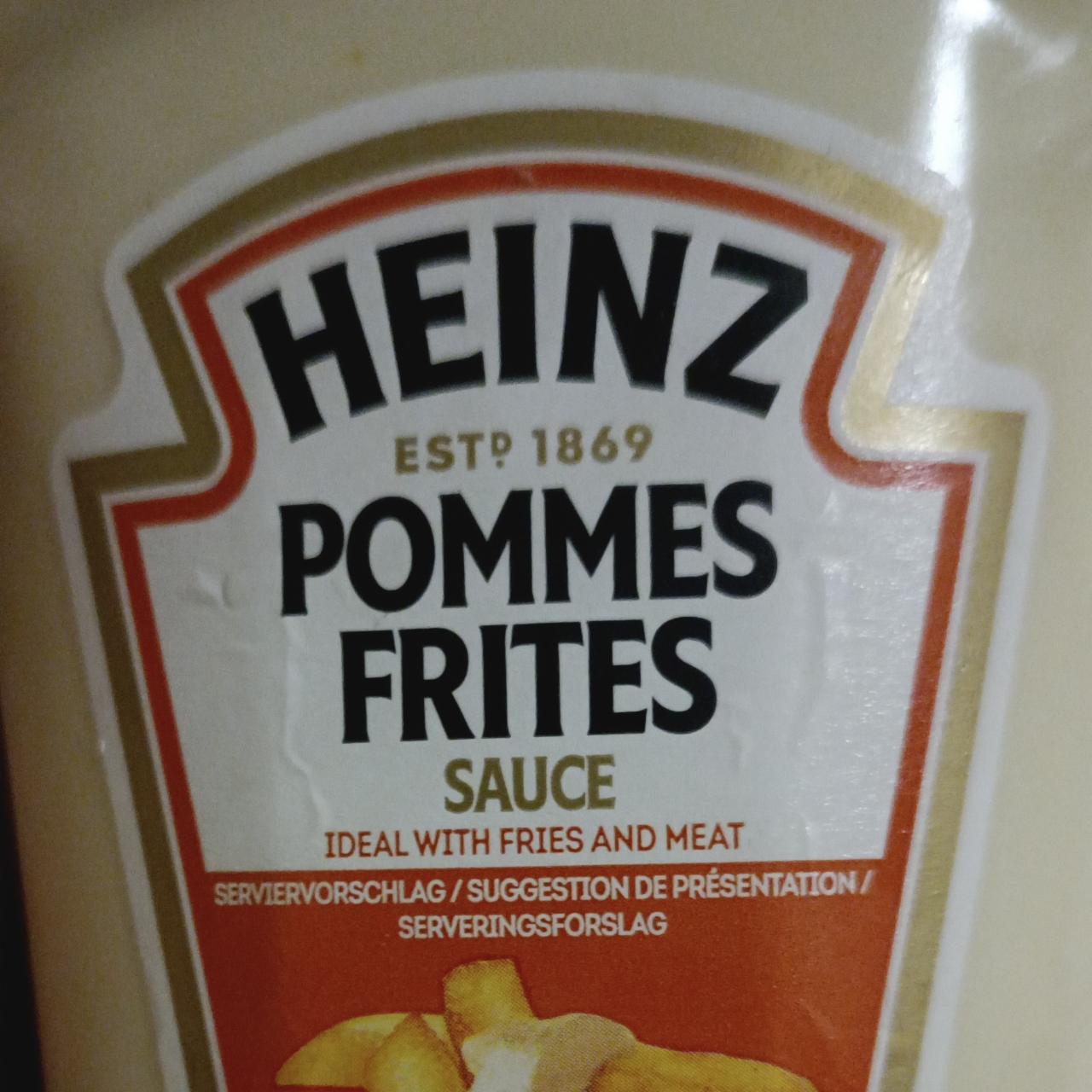 Képek - Pommes frites sauce Heinz