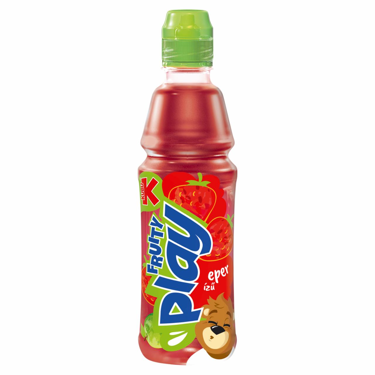 Képek - Kubu Fruity Play eper ízű ital 400 ml