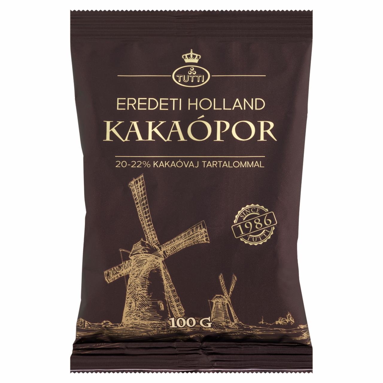 Képek - Tutti eredeti holland kakaópor 100 g