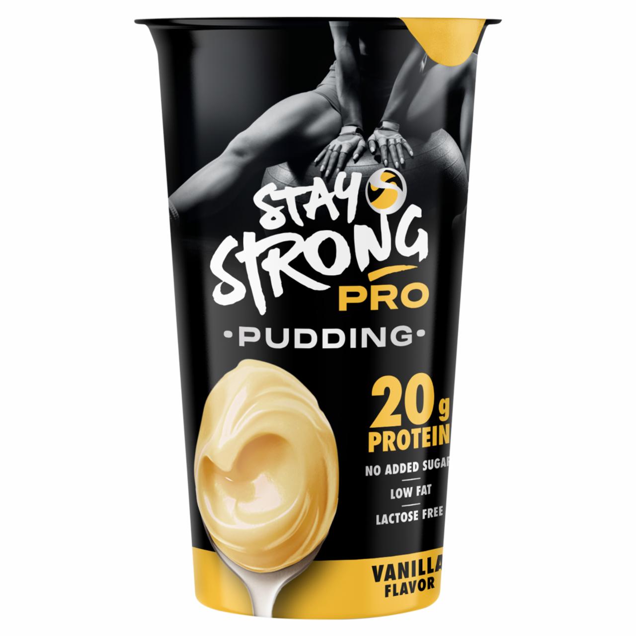 Képek - Stay Strong Pro vanília ízű puding tejjel és édesítőszerekkel 200 g 