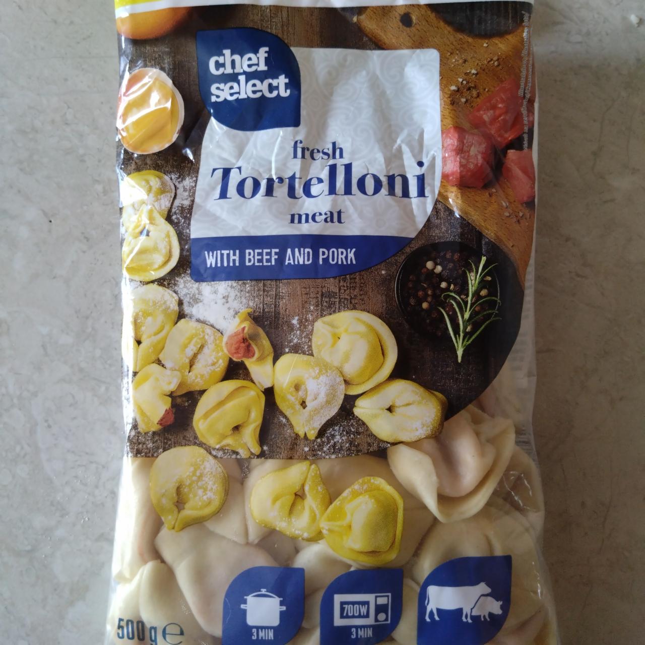 Képek - Tortelloni meat with beef and pork Chef select