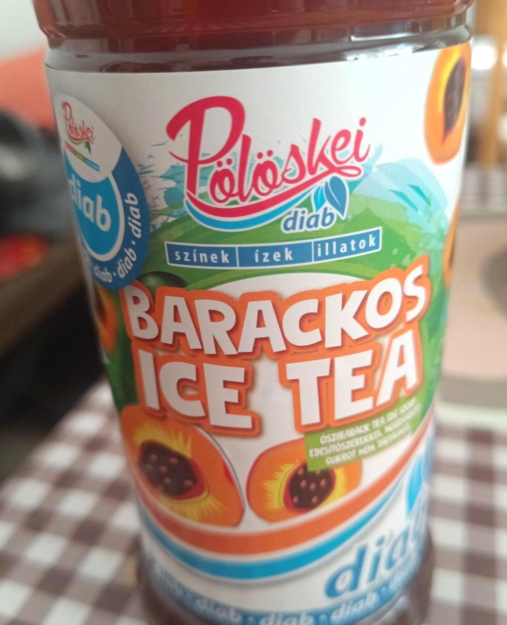 Képek - Barackos ice tea szörp Pölöskei Diab