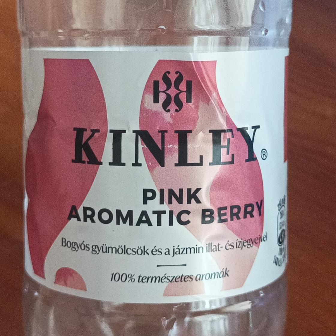 Képek - Kinley Pink Aromatic Berry szénsavas, vegyes bogyós gyümölcsízű üdítőital 500 ml