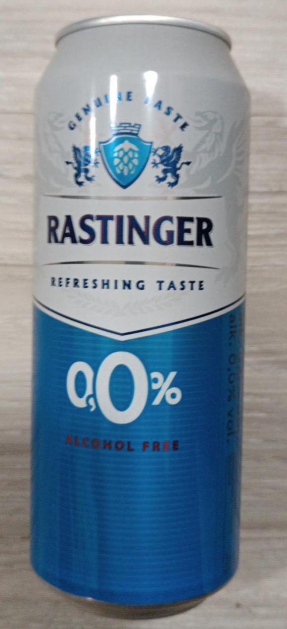 Képek - Refreshing taste 0,0% alcohol free Rastinger