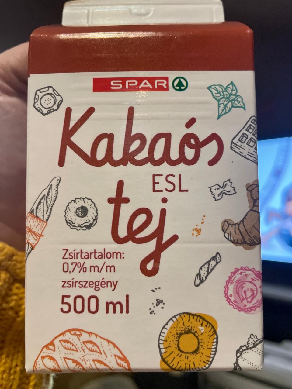 Képek - Kakaós tej ESL 0,7% zsírszegény SPAR