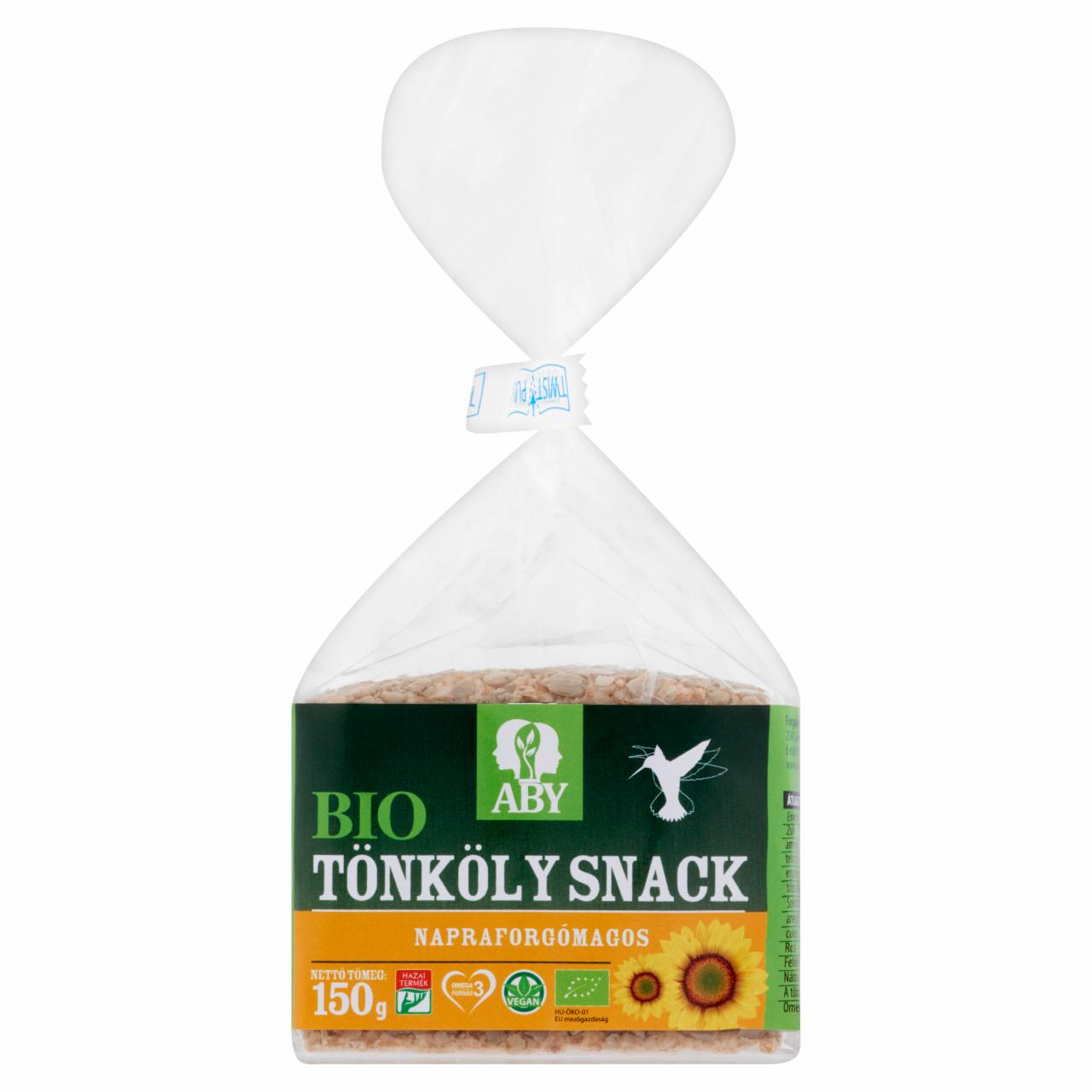 Képek - ABY BIO napraforgómagos tönköly snack 150 g