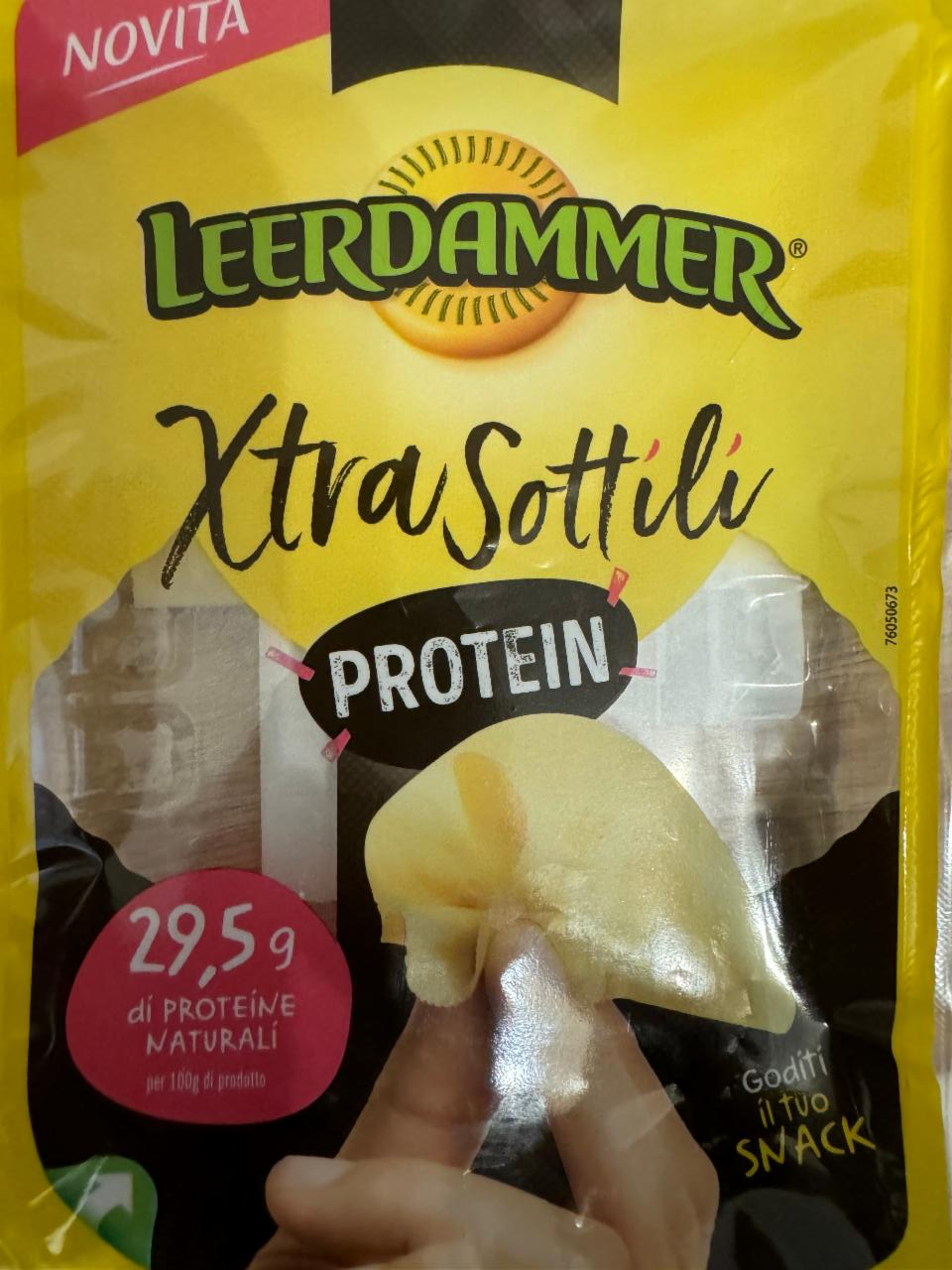 Képek - Leerdammer Finesse Protein szeletelt félzsíros félkemény sajt 80 g