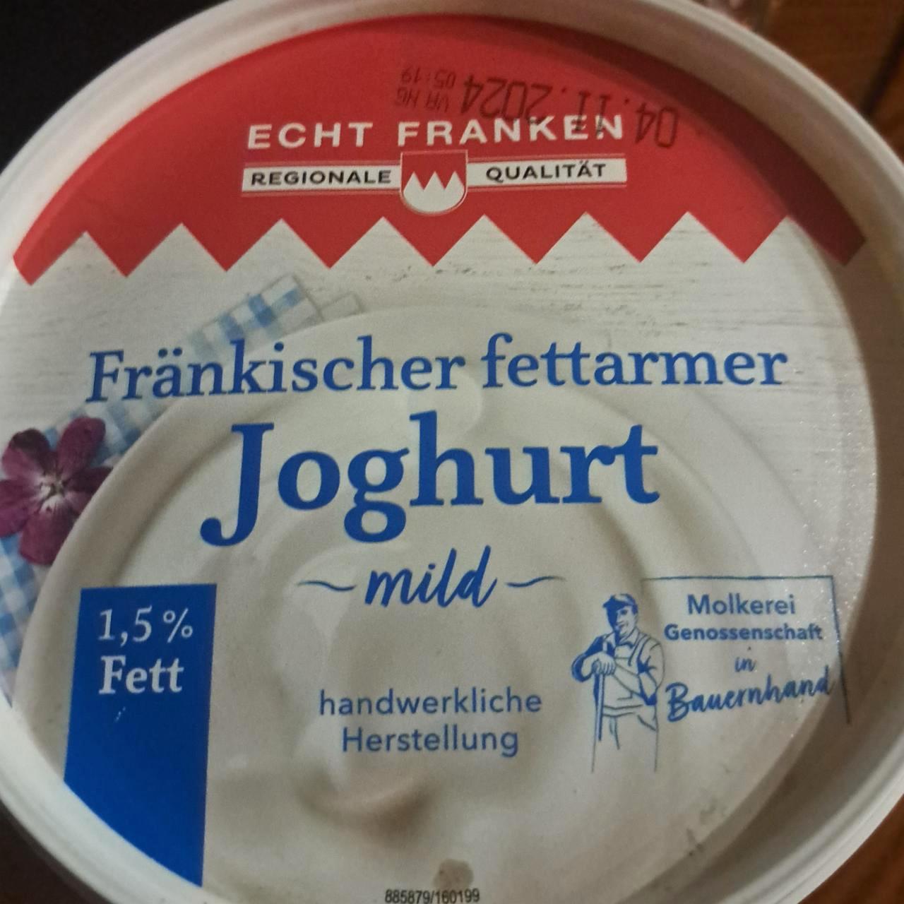 Képek - Fränkischer fettarmer joghurt mild Echt Franken