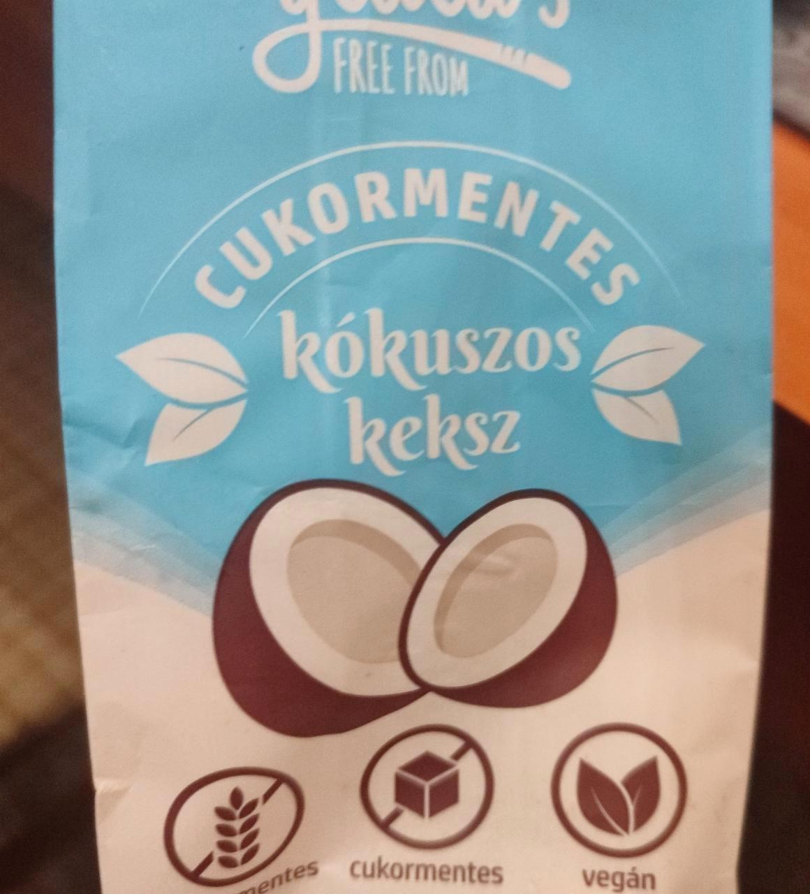 Képek - Cukormentes kókuszos keksz Glulu's FreeFrom