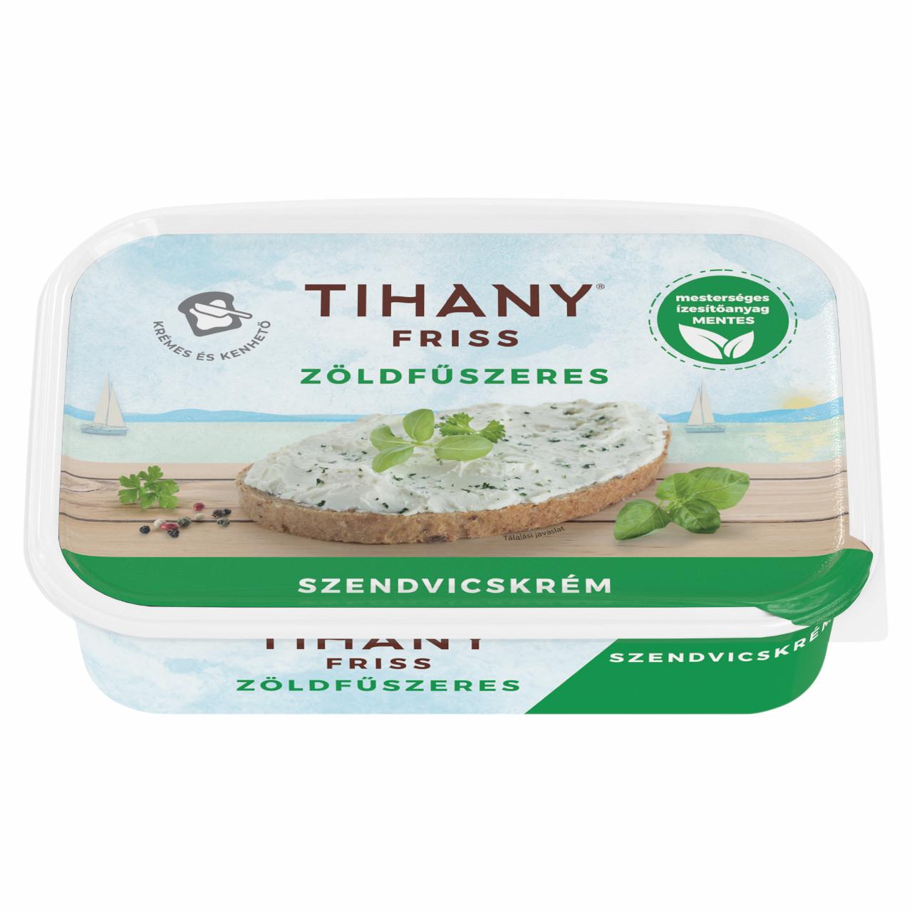 Képek - Tihany Friss zöldfűszeres szendvicskrém 120 g