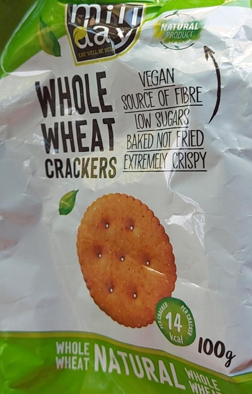 Képek - Whole wheat crackers Mill day