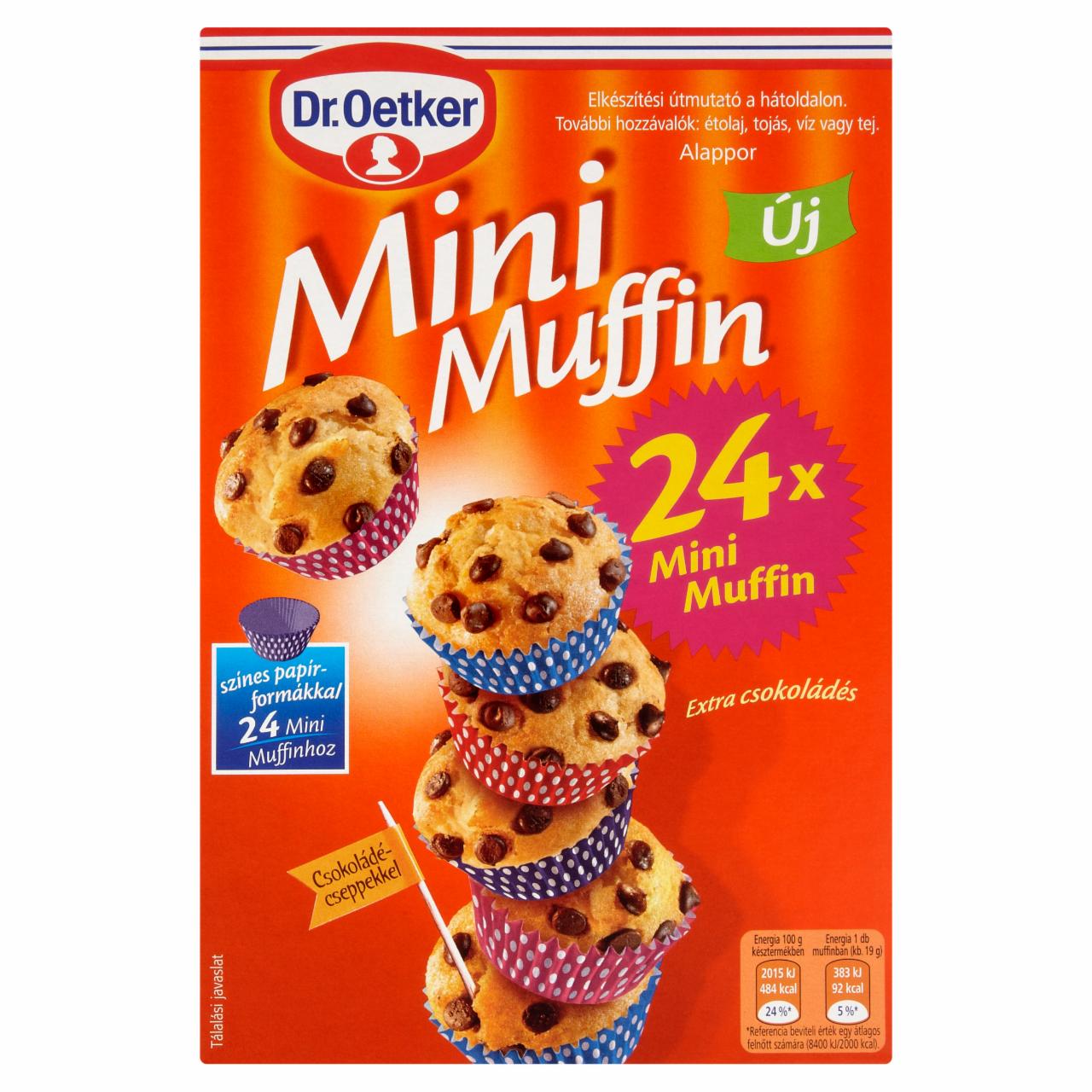 Képek - Dr. Oetker Mini Muffin alappor 250 g