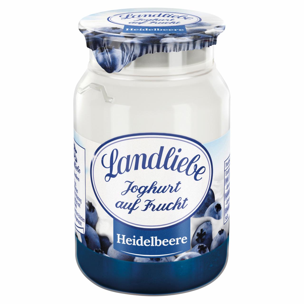 Képek - Landliebe édesített joghurt 15% áfonya készítménnyel 150 g