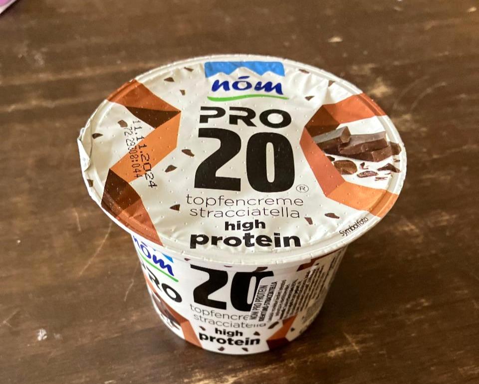 Képek - Topfencreme Stracciatella High protein Nom Pro