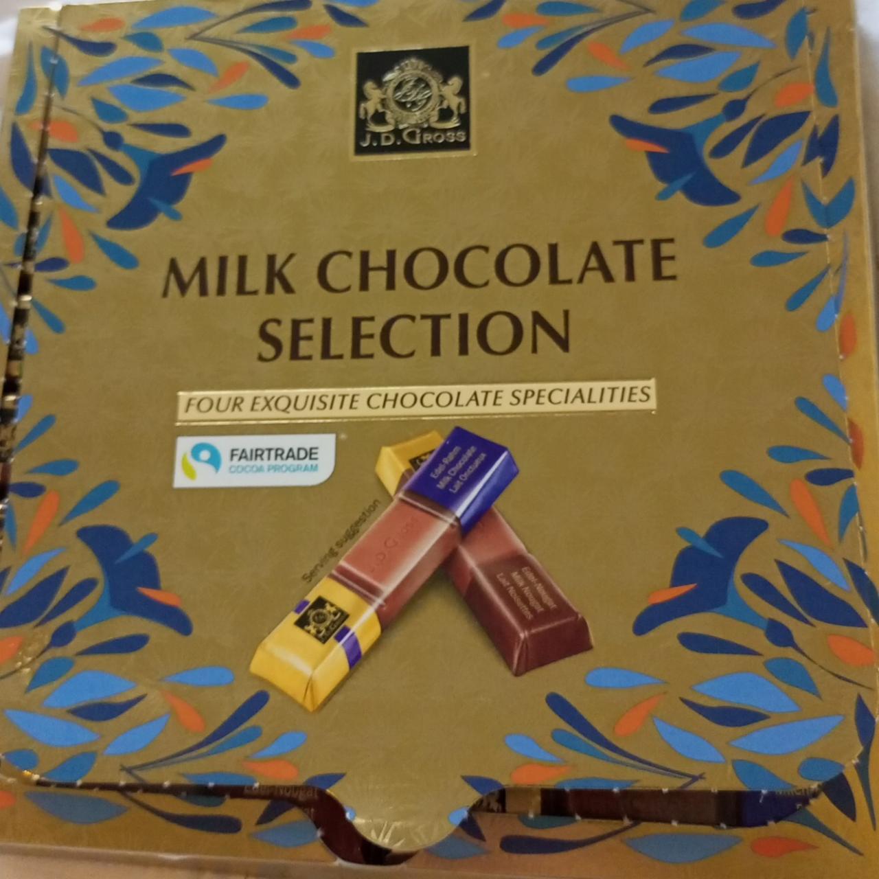 Képek - J.d.gross selection chocolat milk selection