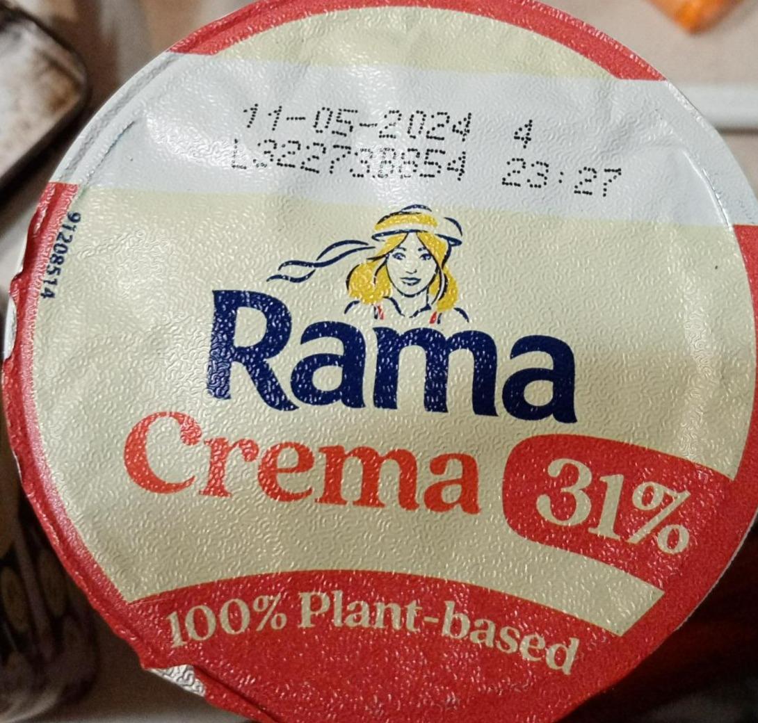 Képek - Crema 100% plant-based 31% fat Rama