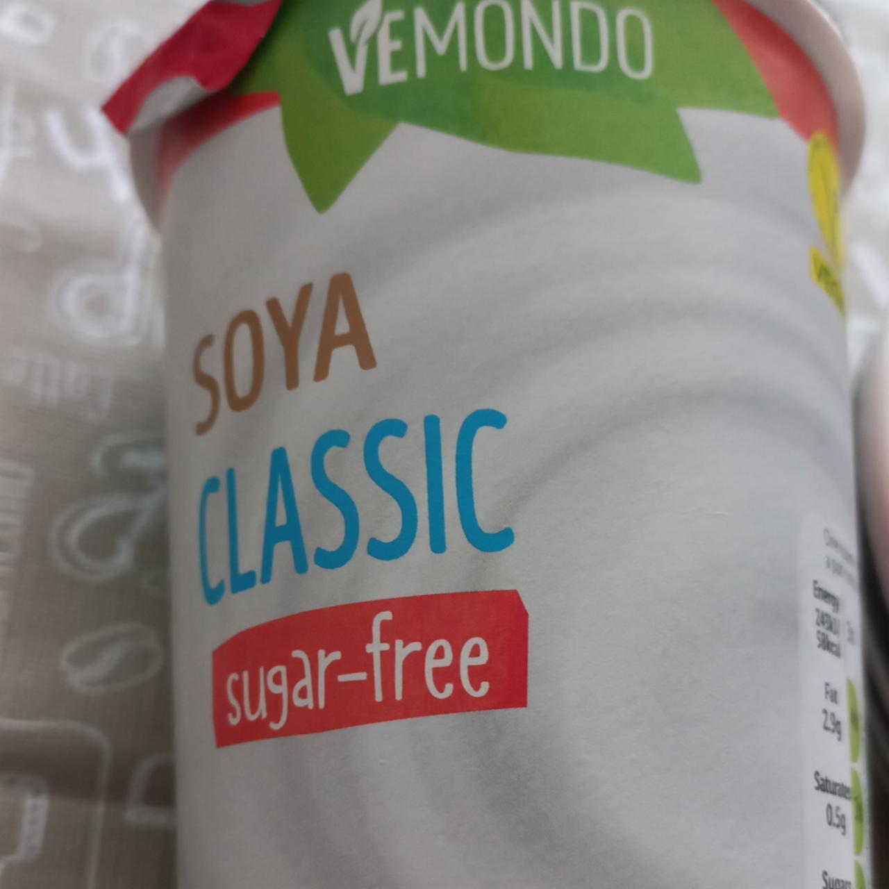 Képek - soya classic sugar-free Vemondo