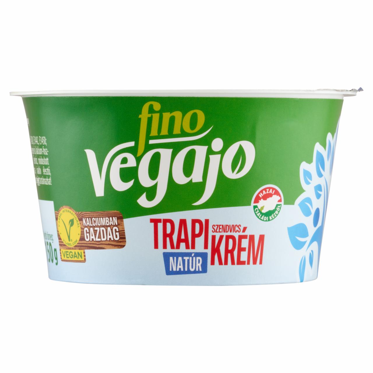 Képek - Fino VegaJó Trapi natúr szendvicskrém 150 g