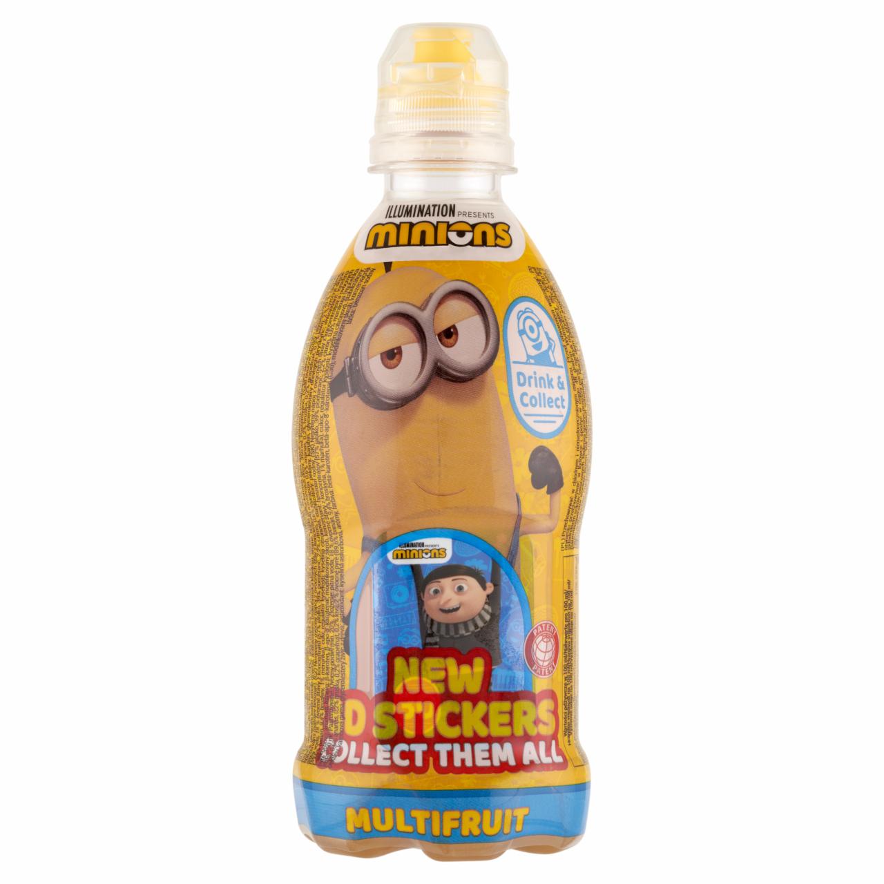 Képek - Vitamizu Minion Multigyümölcs szénsavmentes multigyümölcsös ital gyerekeknek vitaminokkal 350 ml