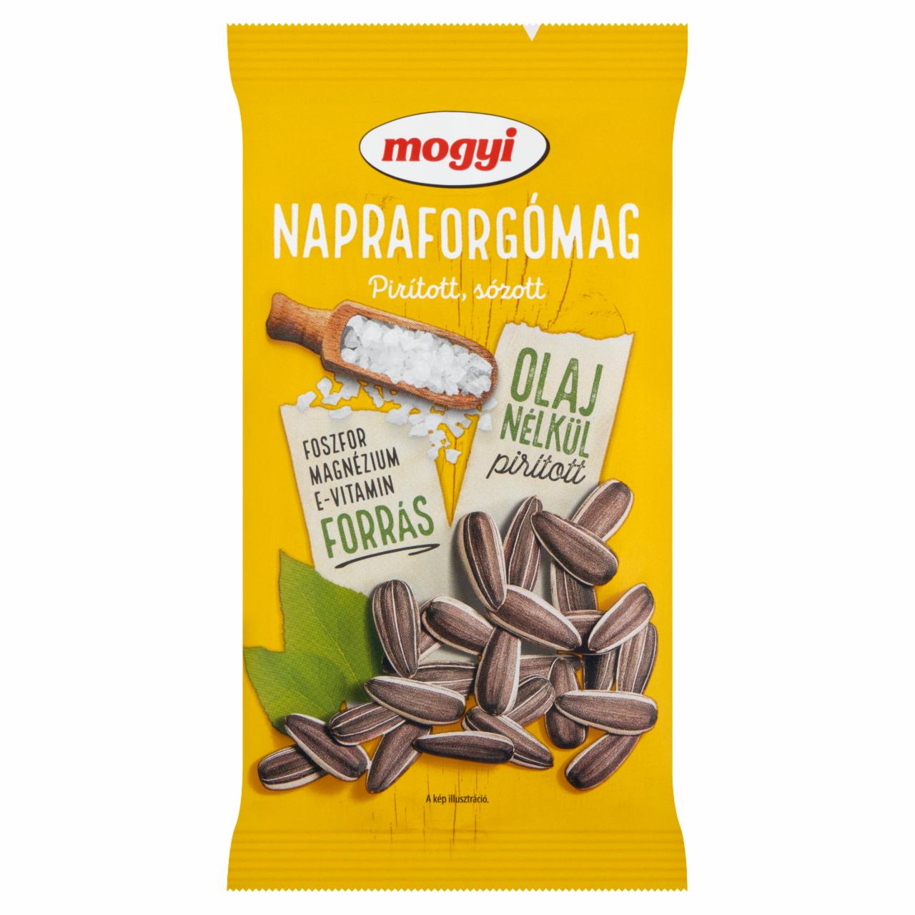 Képek - Mogyi pirított sózott héjas napraforgómag 60 g