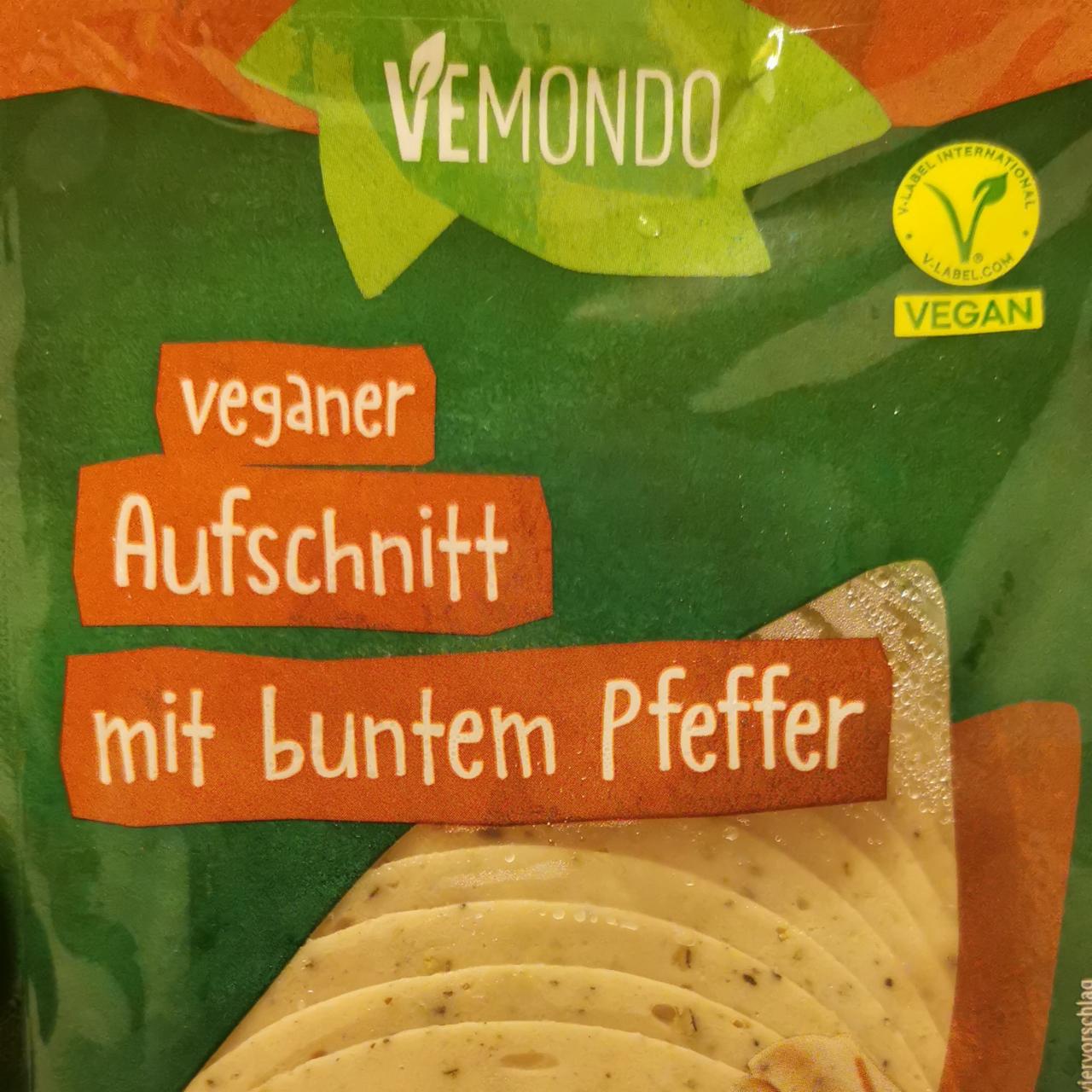 Képek - Veganer aufschnitt mit buntem pfeffer Vemondo