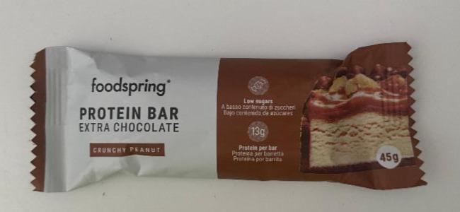 Képek - Protein bar extra chocolate crunch peanut Foodspring