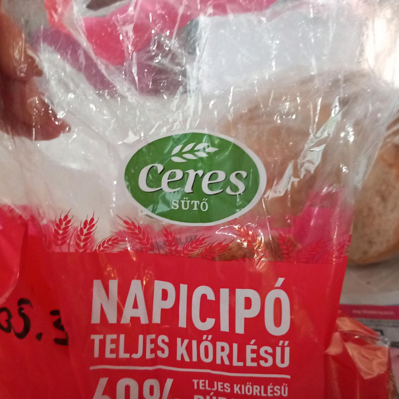 Képek - Napicipó Teljes kiőrlésű kenyér Ceres sütő