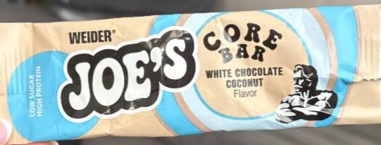 Képek - Joe's Core Bar White Chocolate Coconut flavor Weider