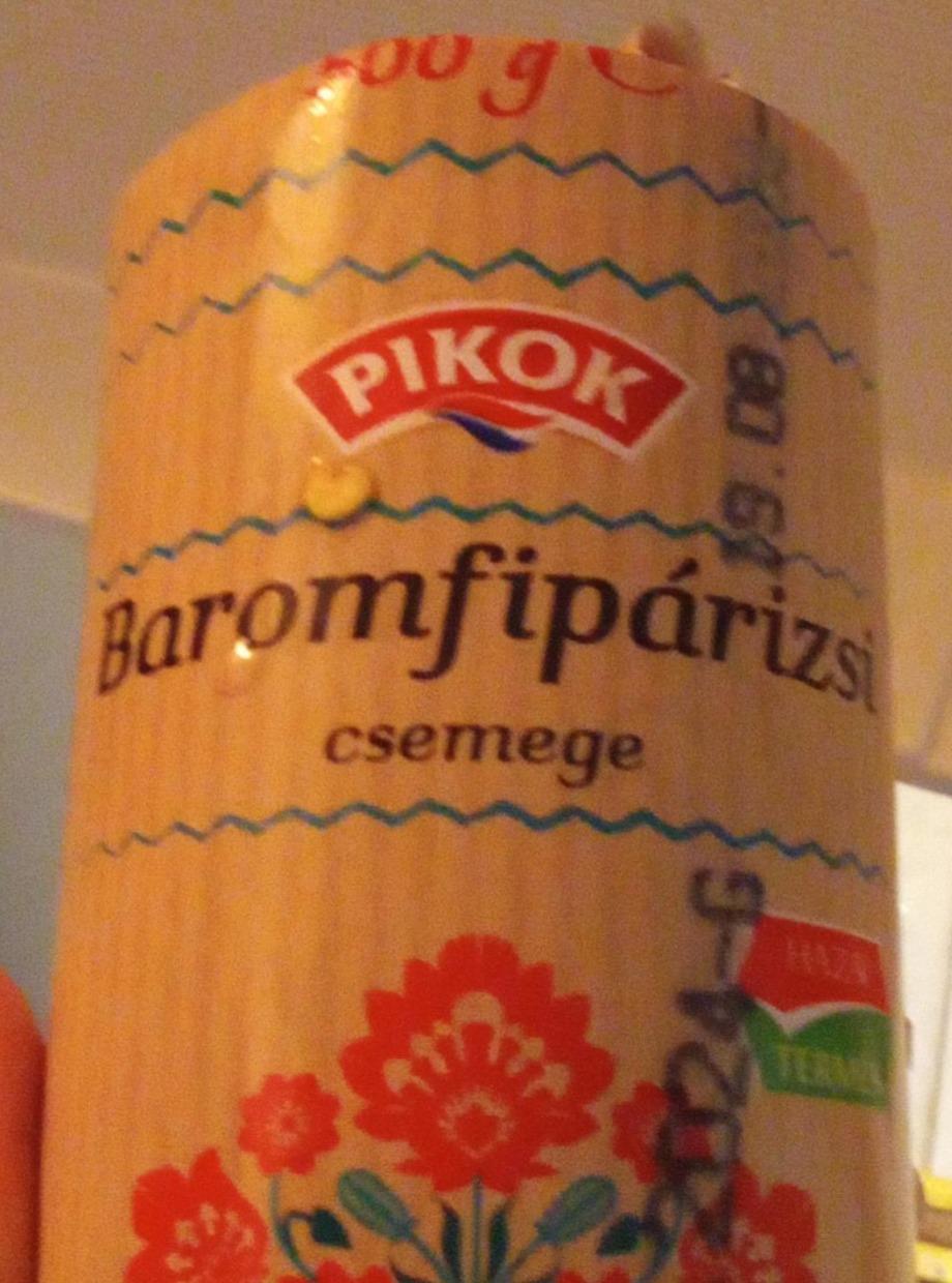 Képek - Baromfi párizsi csemege Pikok